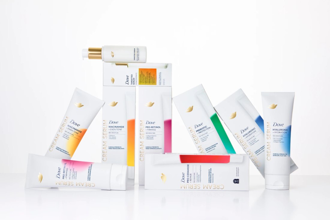 Dove Cream Serum Collection